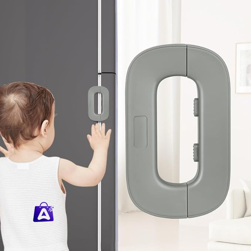 Refrigerator Lock for Child Safety Cabinet Lock Fridge Freezer Door Lock