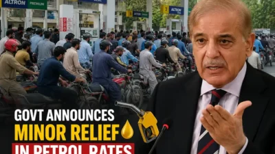 Govt Announces Minor Relief in Petrol Rates