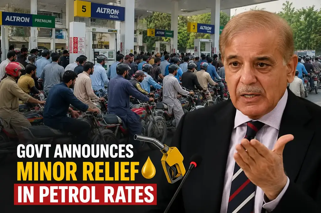 Govt Announces Minor Relief in Petrol Rates