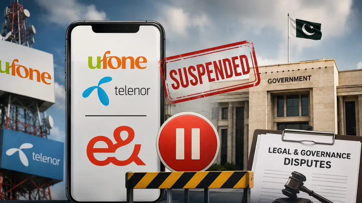 Govt Halts Ufone-Telenor “e&” Rebranding Amid Legal and Governance Concerns
