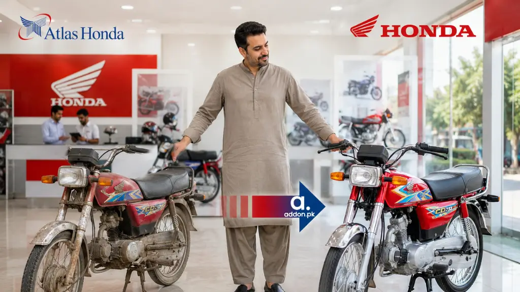 Atlas Honda Exchange Offer – Trade Old CD70 for a New One