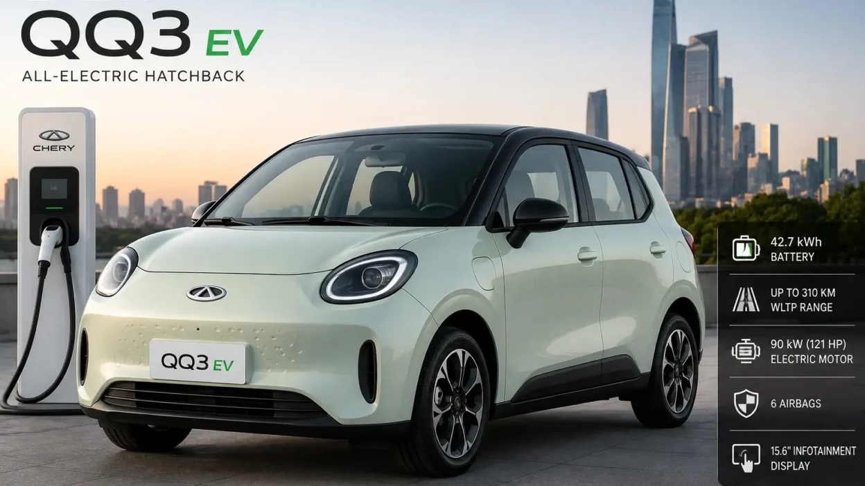 Chery QQ3 Electric Car Likely to Be Launched in Pakistan This Month