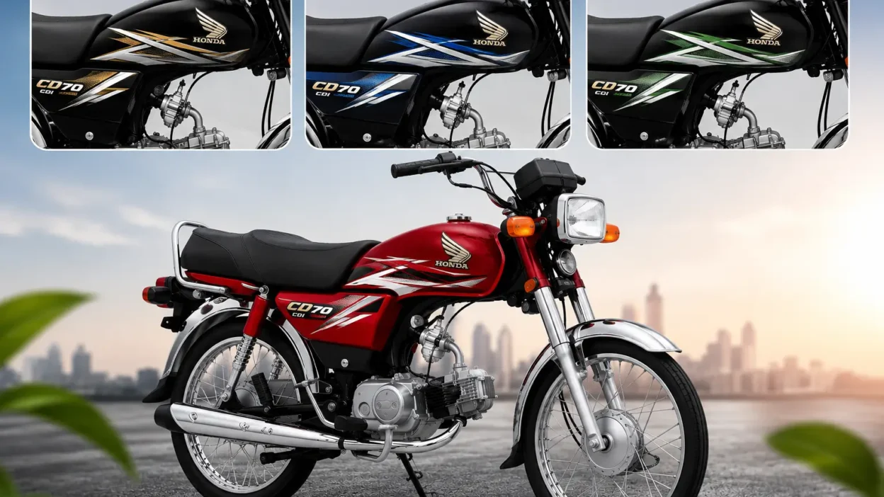 Honda CD70 Receives Fresh Sticker Update