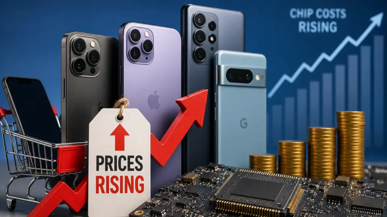 Mobile Phone Prices Could Increase As Global Chip Costs Continue To Rise