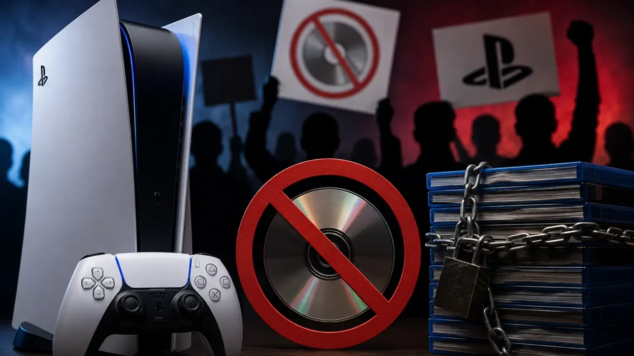 PS5 Owners Boycott Sony Over Plans to Stop Physical Game Discs