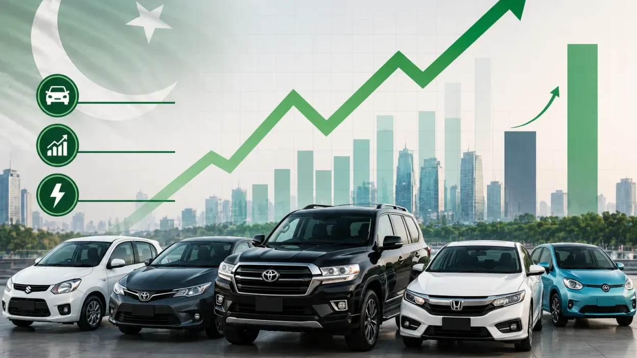 Pakistan Car Sales Jump 141% in July 2026