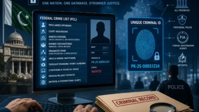 Pakistan Plans National Criminal Database With Unique IDs
