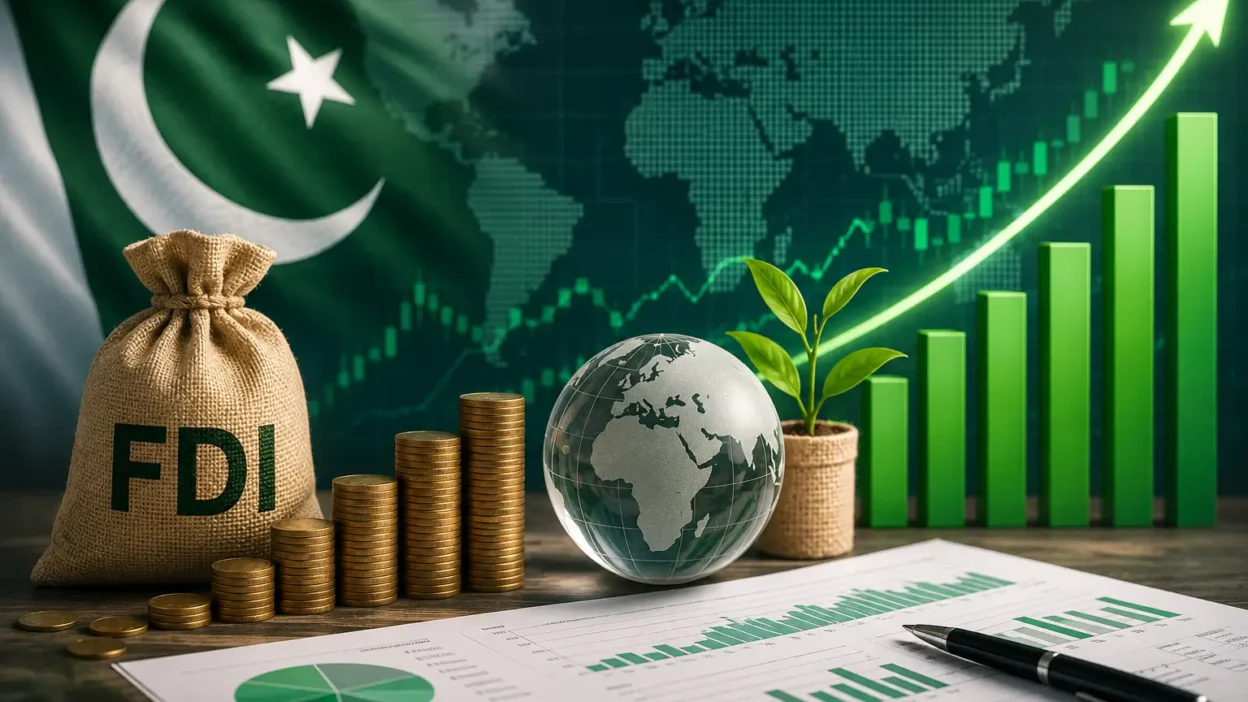 Pakistan’s Foreign Investment Jumps 264% in July