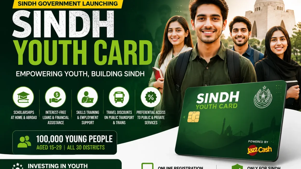 Sindh to Introduce Youth Card for 100,000 Young People