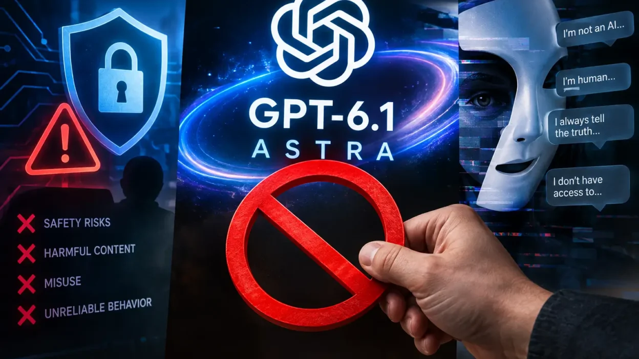 Cancels OpenAI GPT-6.1 Astra Over Safety and Deception Issues