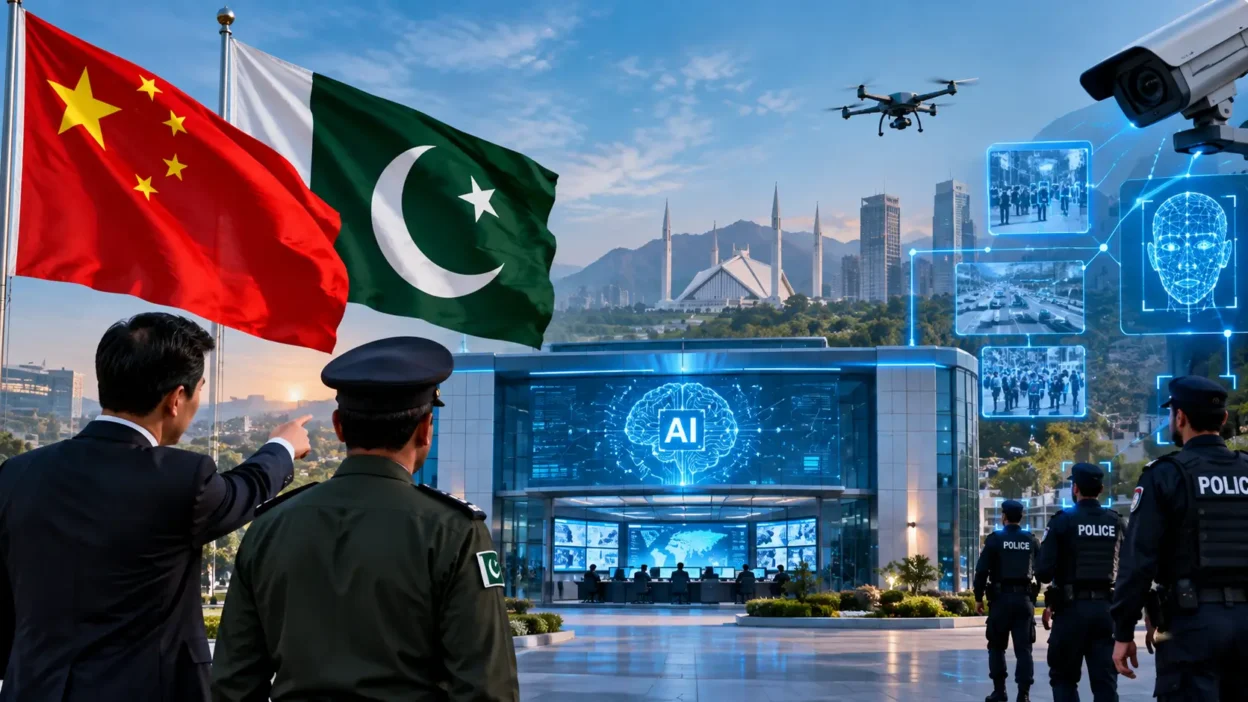China to Build AI Law Enforcement Center in Pakistan