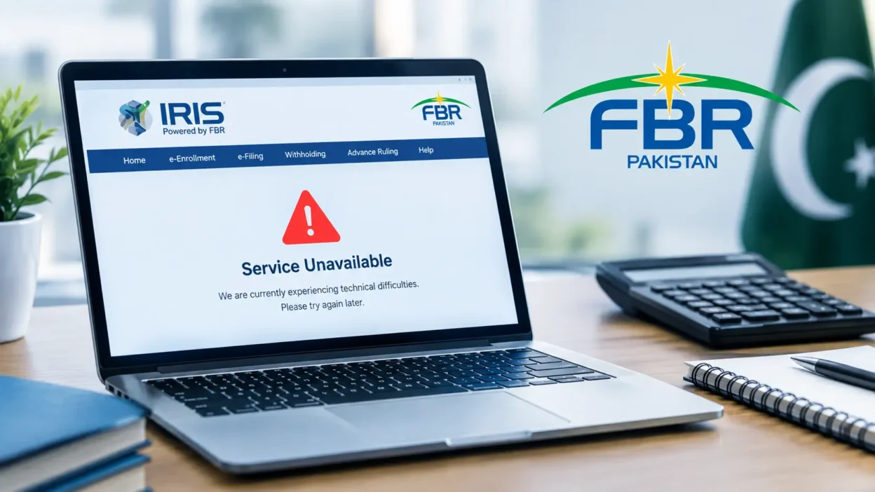 FBR Admits IRIS Portal Is Not Working