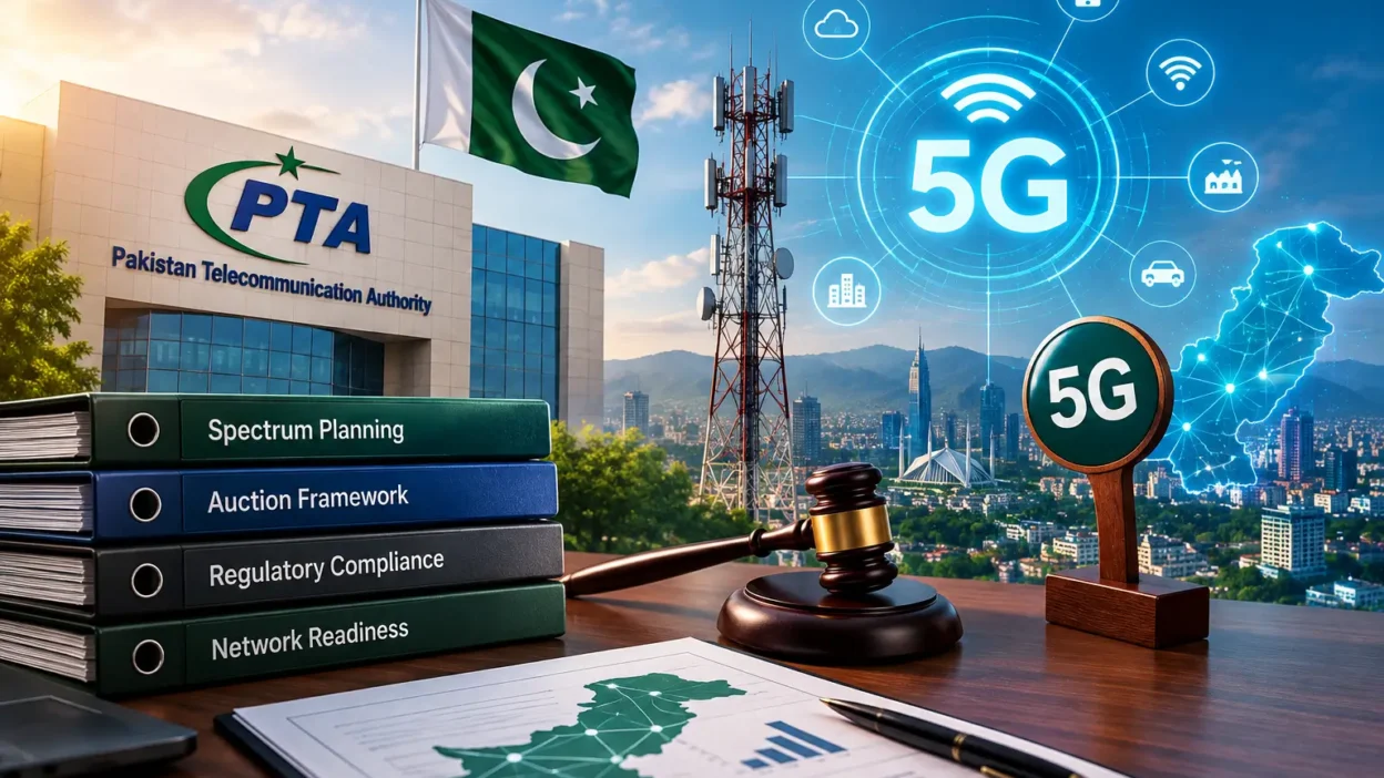 PTA Wraps Up Preparations for Pakistan’s 5G Spectrum Auction