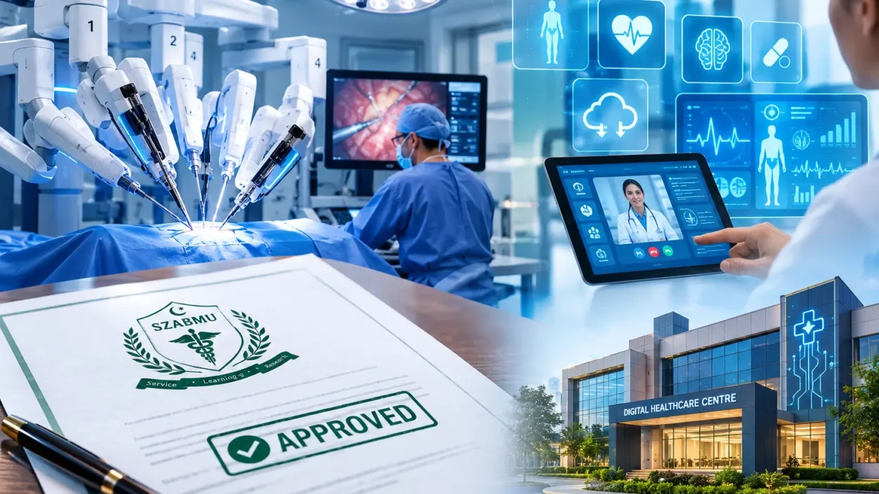 SZABMU Launches AI and Robotic Surgery Centre