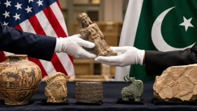 US Returns 36 Stolen Antiquities to Pakistan